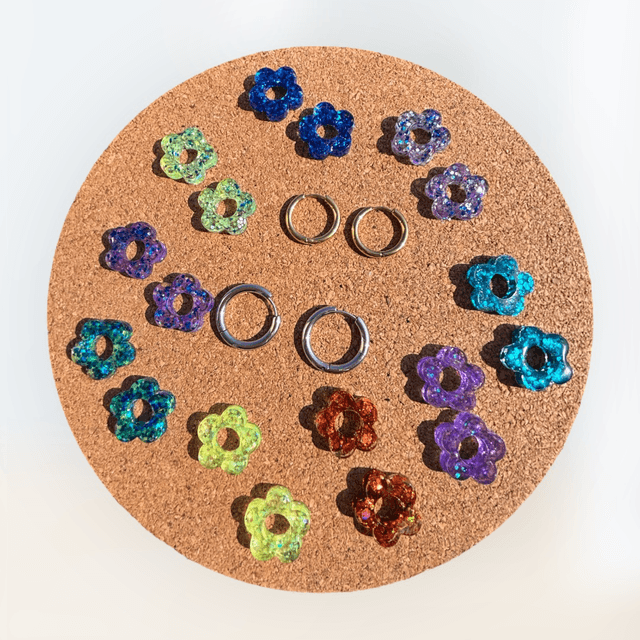 Flowers paillettes 